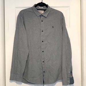 Penguin Classic Fit Plaid Button-Up